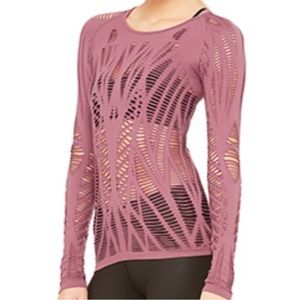 Alo - Wanderer Long Sleeve Cutout T-Shirt